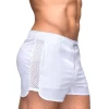 XMARTIAL Less Than $35 White Bodybuilder Shorts