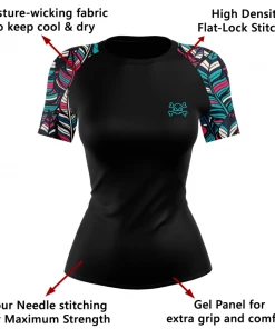 XMARTIAL Boho Women's Rash Guard 12 XMARTIAL Boho Women's Rash Guard