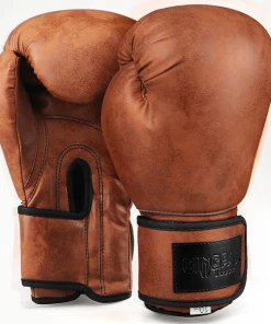 XMARTIAL Brown Retro Style Boxing Gloves