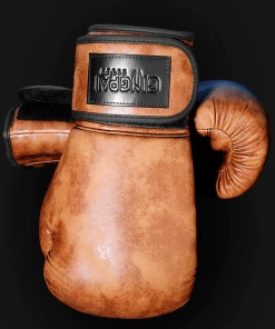 XMARTIAL Brown Retro Style Boxing Gloves