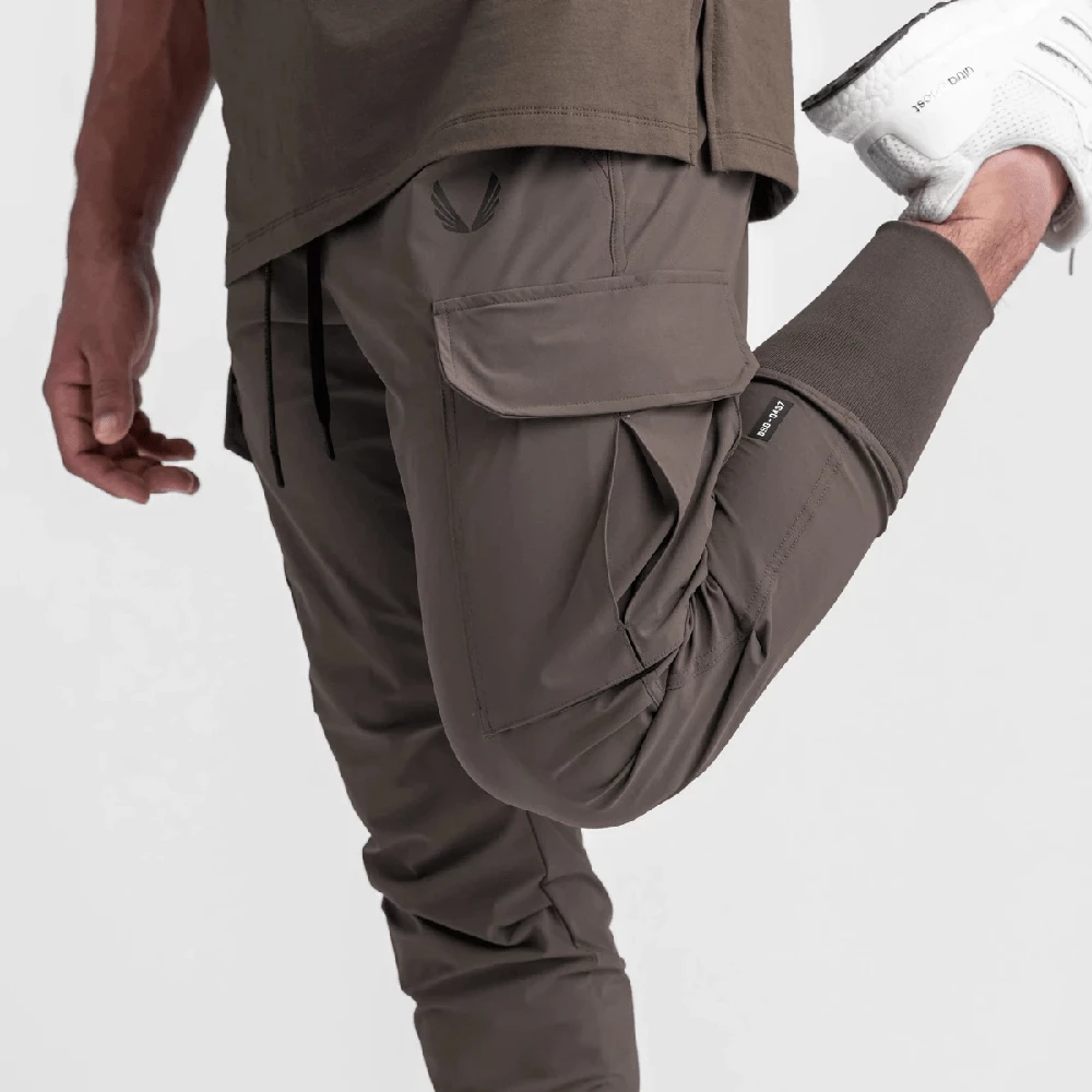 XMARTIAL Brown Cargo Joggers 4 XMARTIAL Brown Cargo Joggers