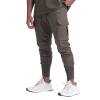 XMARTIAL Brown Cargo Joggers