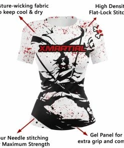 XMARTIAL Rash Guards Bushi Women's Rash Guard 12 XMARTIAL Rash Guards Bushi Women's Rash Guard