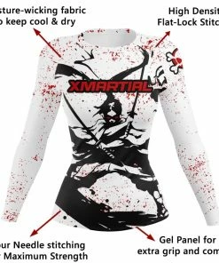XMARTIAL Rash Guards Bushi Women's Rash Guard 11 XMARTIAL Rash Guards Bushi Women's Rash Guard