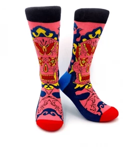 XMARTIAL Calavera Crew Socks New Arrival