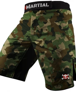 XMARTIAL Camo BJJ & MMA Shorts