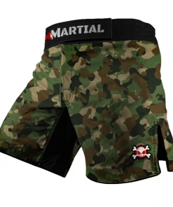 XMARTIAL Camo Hybrid BJJ & MMA Shorts