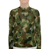 XMARTIAL Rash Guards Camo Print Kids Rash Guard