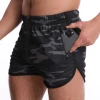 XMARTIAL New Arrival Camo Split Gym Shorts