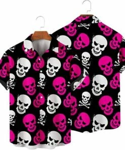 XMARTIAL Dead Pink Casual Shirt Streetwear & Athletics