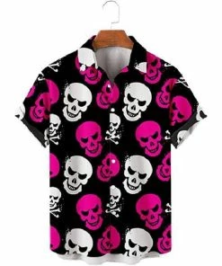 XMARTIAL Dead Pink Casual Shirt Streetwear & Athletics