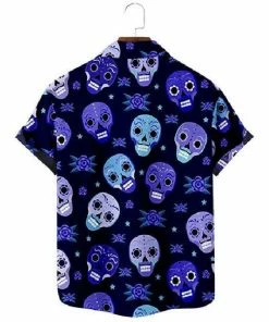 XMARTIAL Scary Casual Shirt