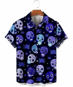 XMARTIAL Scary Casual Shirt