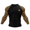 XMARTIAL Cheetah Rash Guard Rash Guards