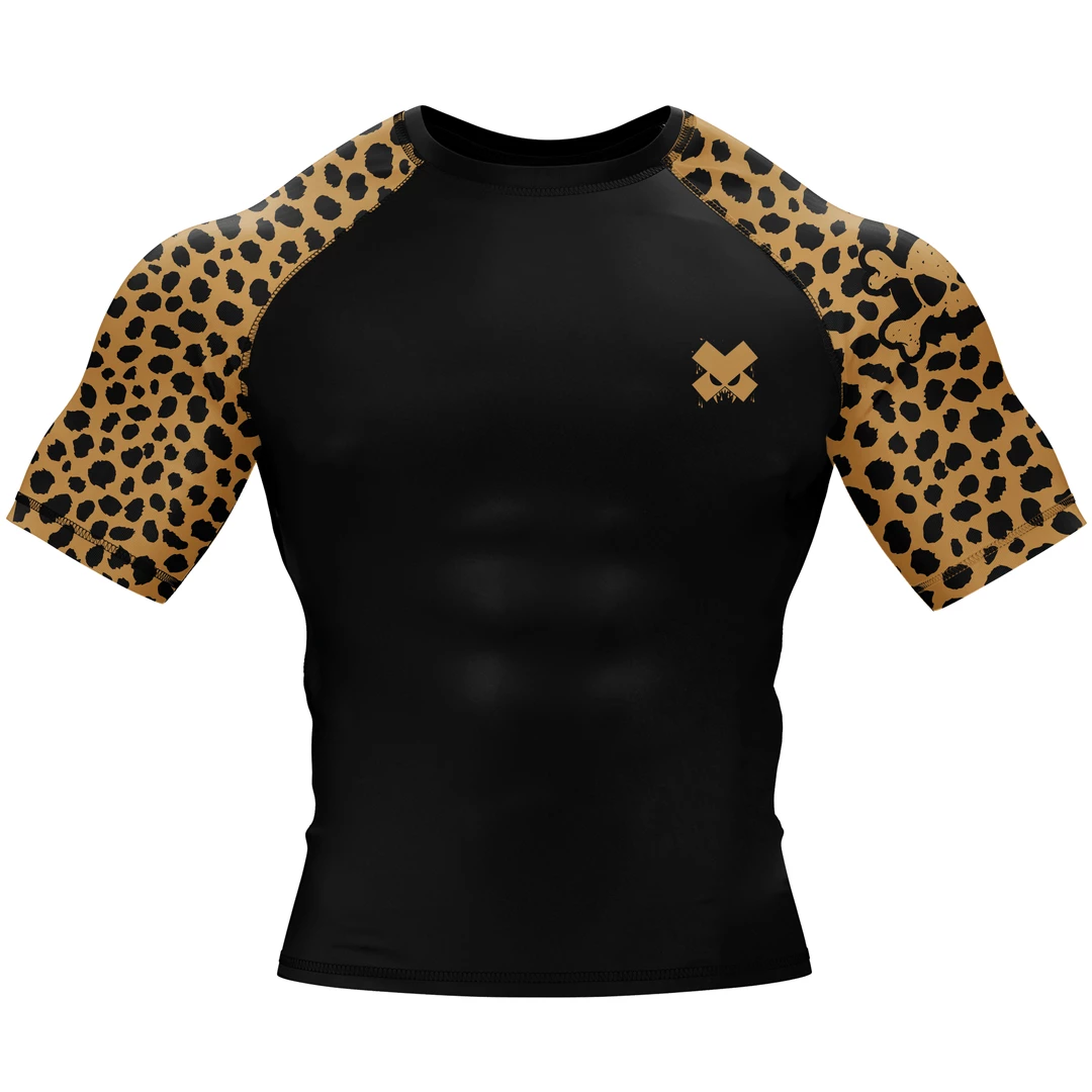 XMARTIAL Cheetah Rash Guard Rash Guards 4 XMARTIAL Cheetah Rash Guard Rash Guards