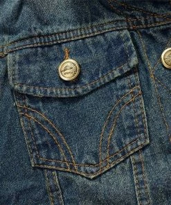 XMARTIAL New Arrival Classic Blue Denim Vest