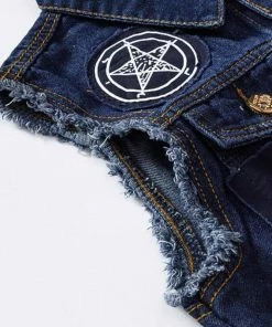 XMARTIAL Vintage Denim Vest