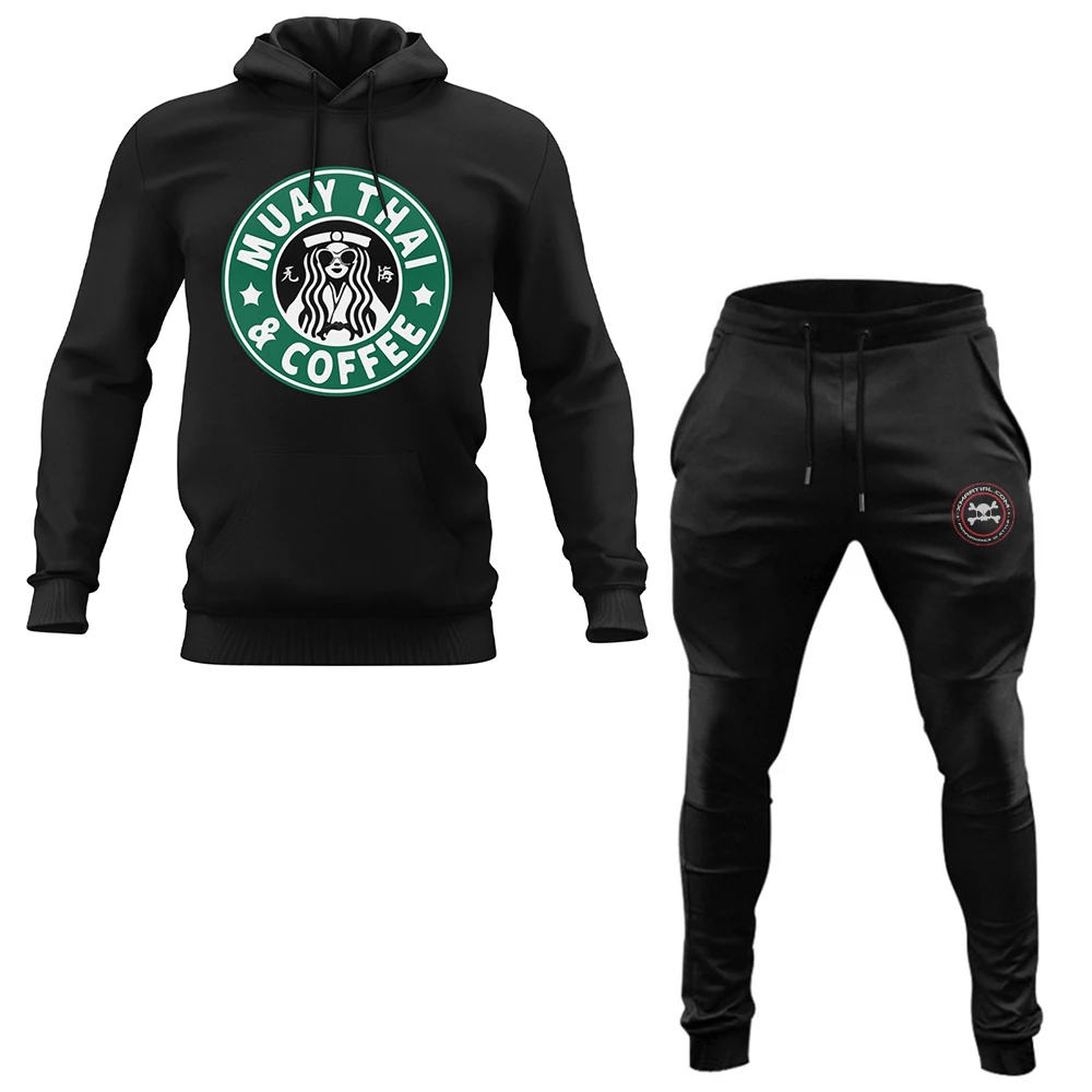 XMARTIAL Coffee & Muay Thai Hoodie And Joggers Streetwear & Athletics 4 XMARTIAL Coffee & Muay Thai Hoodie And Joggers Streetwear & Athletics