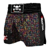 XMARTIAL Colorful Matrix Muay Thai Shorts MMA Shorts