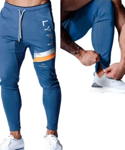 XMARTIAL Blue Comfy Sports Joggers BJJ Gear