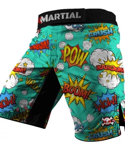 XMARTIAL Comic Power BJJ/MMA Shorts