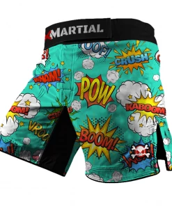XMARTIAL Comic Power Hybrid BJJ/MMA Shorts