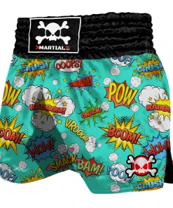 XMARTIAL Comic Power Muay Thai Shorts MMA Shorts