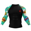 XMARTIAL Comic Power Rash Guard Rash Guards