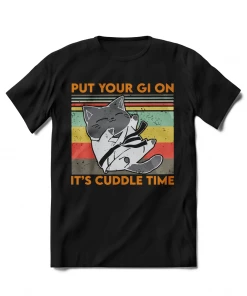 XMARTIAL Cuddle Time BJJ T-Shirt