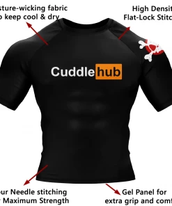 XMARTIAL Rash Guards CuddleHub BJJ Rash Guard