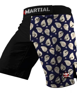 XMARTIAL Cute Ghost BJJ/MMA Shorts