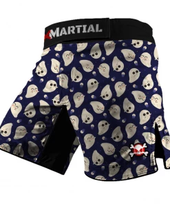 XMARTIAL Cute Ghost Hybrid BJJ/MMA Shorts