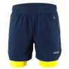 XMARTIAL Streetwear & Athletics Dark Blue Dry Fit Running Shorts