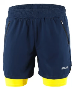 XMARTIAL Streetwear & Athletics Dark Blue Dry Fit Running Shorts