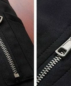 XMARTIAL Blue Mountainskin Bomber Jacket Streetwear & Athletics