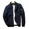 XMARTIAL Blue Mountainskin Bomber Jacket Streetwear & Athletics