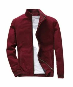 XMARTIAL Alpha Red Bomber Jacket