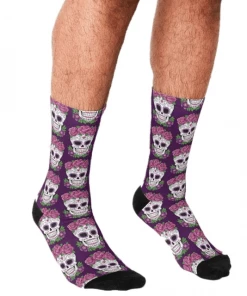 XMARTIAL Day Of The Dead Crew Socks New Arrival 15 XMARTIAL Day Of The Dead Crew Socks New Arrival