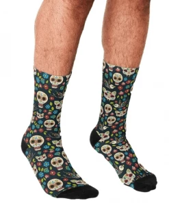 XMARTIAL Day Of The Dead Crew Socks New Arrival 18 XMARTIAL Day Of The Dead Crew Socks New Arrival