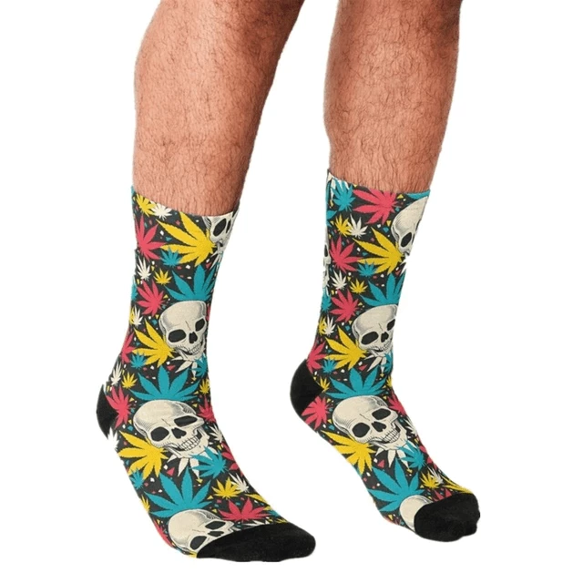 XMARTIAL Day Of The Dead Crew Socks New Arrival 4 XMARTIAL Day Of The Dead Crew Socks New Arrival