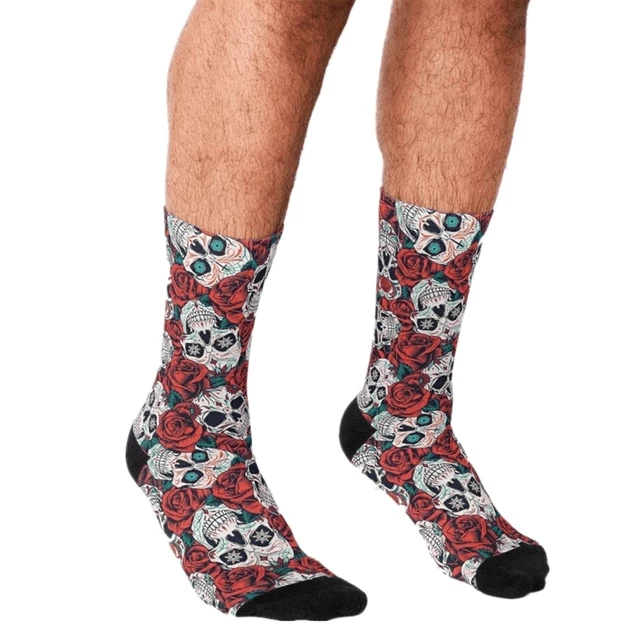 XMARTIAL Day Of The Dead Crew Socks New Arrival 11 XMARTIAL Day Of The Dead Crew Socks New Arrival