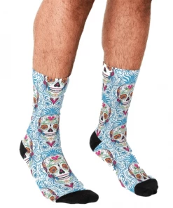 XMARTIAL Day Of The Dead Crew Socks New Arrival 14 XMARTIAL Day Of The Dead Crew Socks New Arrival