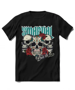 XMARTIAL Dia De Los T-Shirt New Arrival