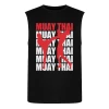 XMARTIAL Diagonal Kick Muay Thai Tank Top 2 XMARTIAL Diagonal Kick Muay Thai Tank Top
