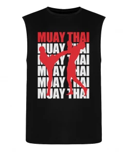 XMARTIAL Diagonal Kick Muay Thai Tank Top