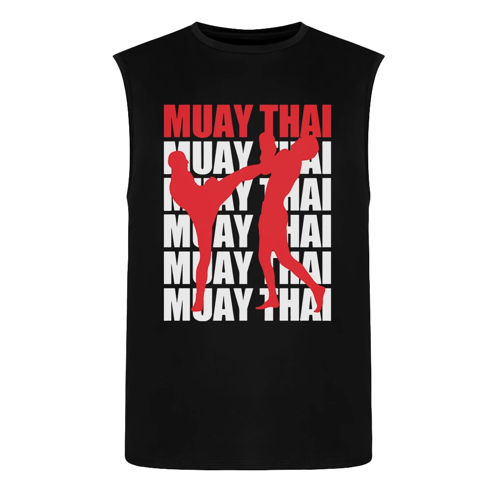 XMARTIAL Diagonal Kick Muay Thai Tank Top 3 XMARTIAL Diagonal Kick Muay Thai Tank Top