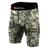 XMARTIAL MMA Shorts Dollar Bills BJJ/MMA Compression Shorts 2 XMARTIAL MMA Shorts Dollar Bills BJJ/MMA Compression Shorts