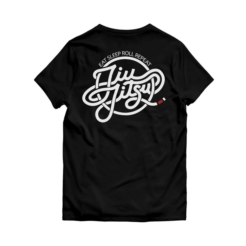 XMARTIAL Eat Sleep Roll BJJ T-Shirt 4 XMARTIAL Eat Sleep Roll BJJ T-Shirt