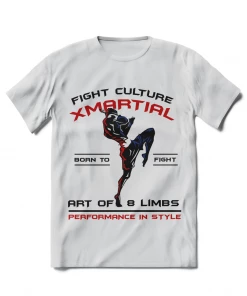 XMARTIAL Fight Culture Muay Thai T-Shirt Streetwear & Athletics
