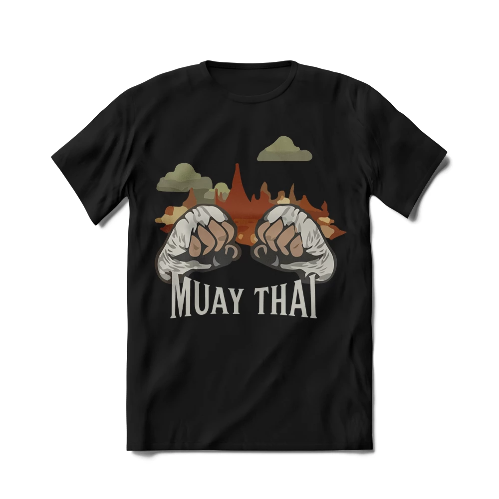 XMARTIAL Fire Cloud Muay Thai T-Shirt 3 XMARTIAL Fire Cloud Muay Thai T-Shirt
